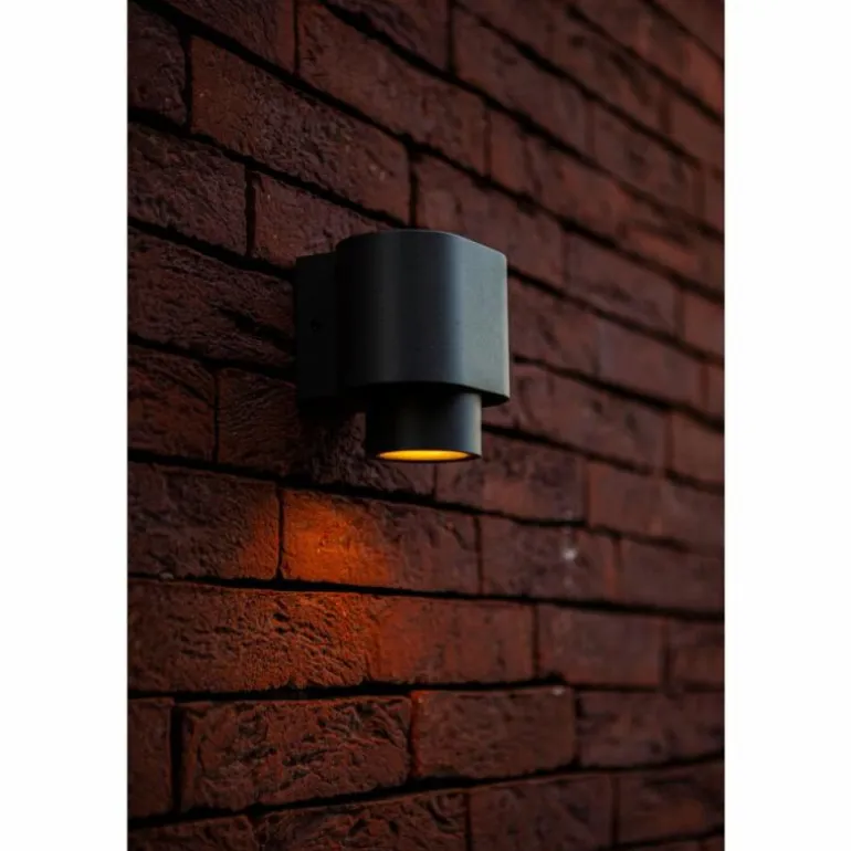 Applique murale d'extérieur Lutec Cypres Anthracite, 1 lumière