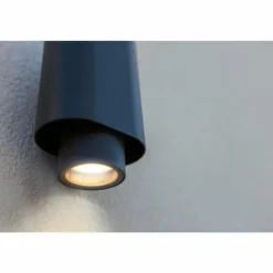 Applique murale d'extérieur Lutec Cypres Anthracite, 2 lumières