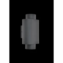 Applique murale d'extérieur Lutec Cypres Anthracite, 2 lumières