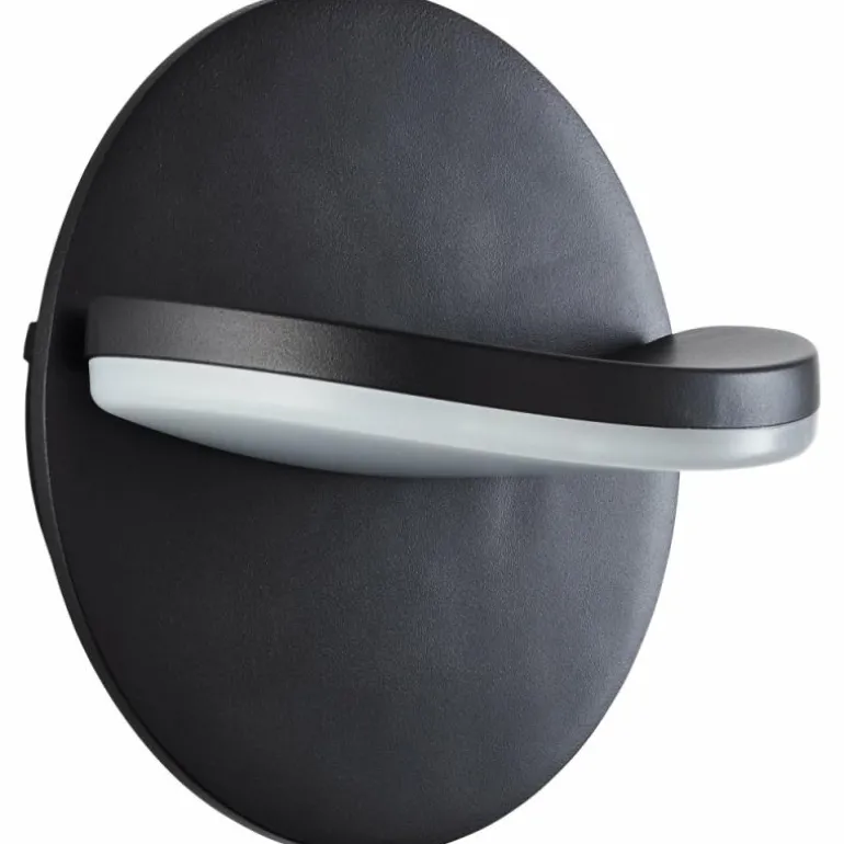 Applique murale d'extérieur Brilliant Soare LED Noir, 1 lumière