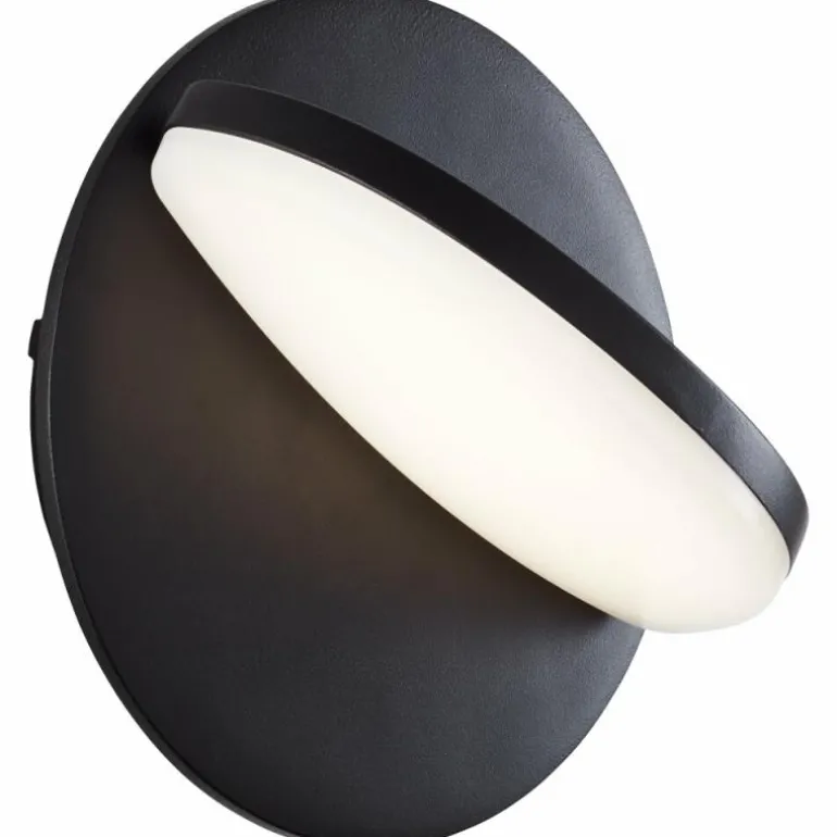 Applique murale d'extérieur Brilliant Soare LED Noir, 1 lumière