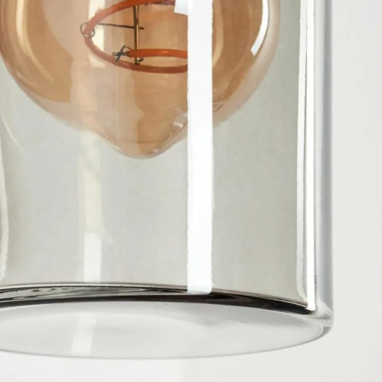 Applique murale d'extérieur Tabary Brun, Couleur bois, Noir, 1 lumière