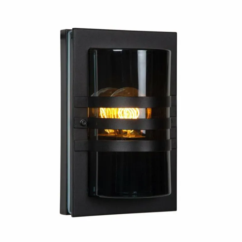 Applique murale d'extérieur Lucide PRIVAS Noir, 1 lumière