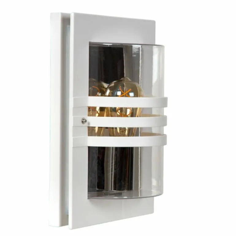 Applique murale d'extérieur Lucide PRIVAS Blanc, 1 lumière