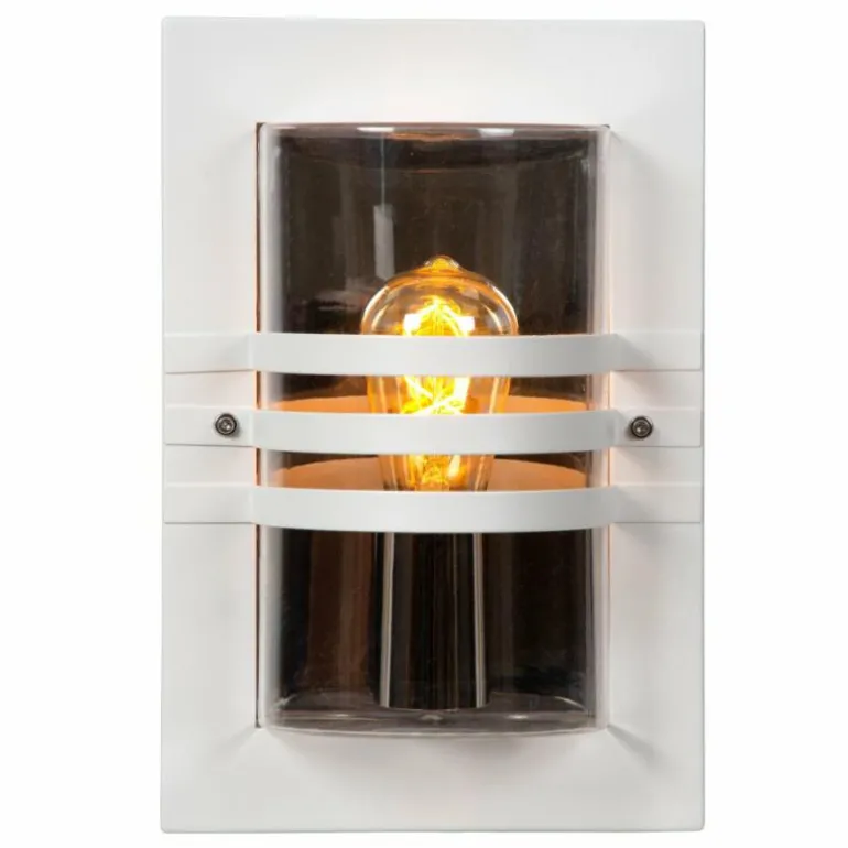 Applique murale d'extérieur Lucide PRIVAS Blanc, 1 lumière