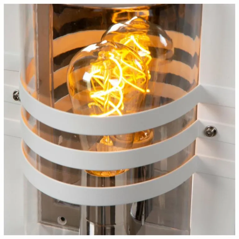 Applique murale d'extérieur Lucide PRIVAS Blanc, 1 lumière