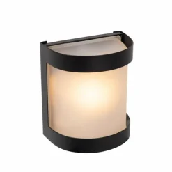 Applique murale d'extérieur Lucide BOLO Noir, 1 lumière