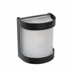 Applique murale d'extérieur Lucide BOLO Noir, 1 lumière