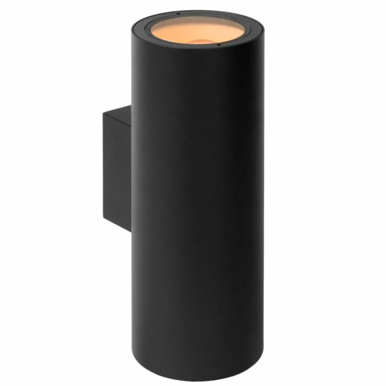 Applique murale d'extérieur Lucide VOLANTIS Noir, 2 lumières
