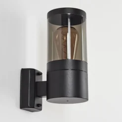 Applique murale d'extérieur Tolsona Noir, 1 lumière
