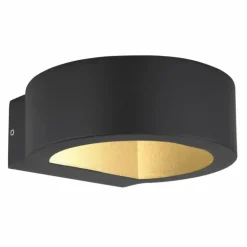 Applique murale d'extérieur Globo SLICE LED Noir, 1 lumière