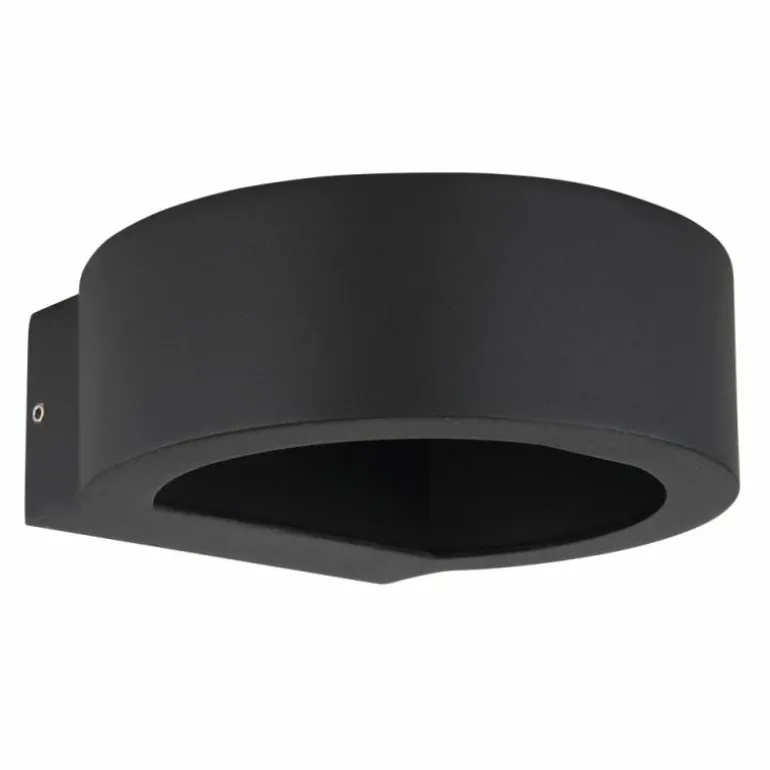 Applique murale d'extérieur Globo SLICE LED Noir, 1 lumière
