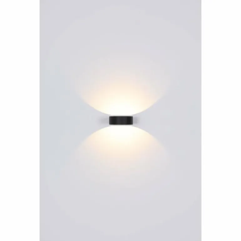 Applique murale d'extérieur Globo SLICE LED Noir, 1 lumière