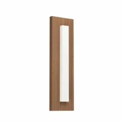 Applique murale d'extérieur Eglo BITETTO LED Couleur bois, 1 lumière