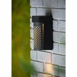 Applique murale d'extérieur Lucide KIRAN LED Noir, 1 lumière