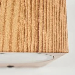 Applique murale d'extérieur Skaabu Couleur bois, 2 lumières