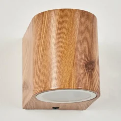 Applique murale d'extérieur Skaabu Couleur bois, 1 lumière