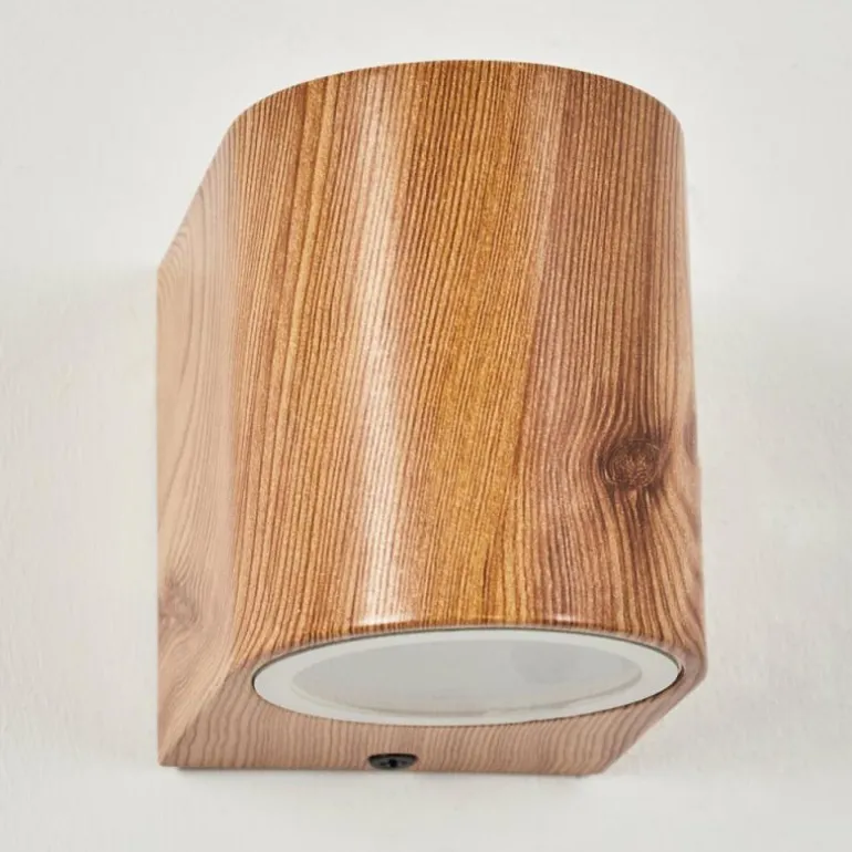 Applique murale d'extérieur Skaabu Couleur bois, 1 lumière