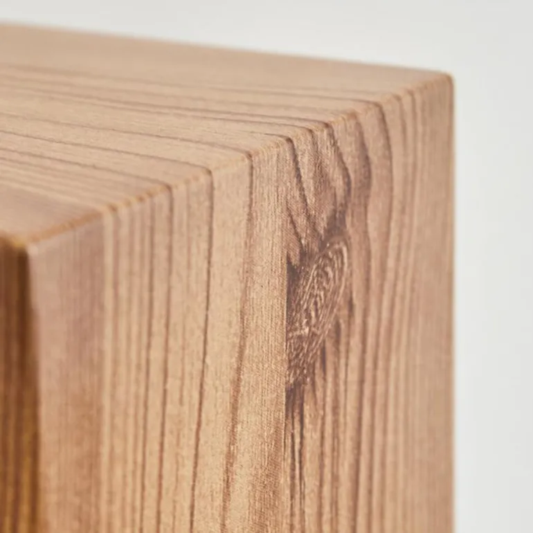 Applique murale d'extérieur Skaabu Couleur bois, 1 lumière