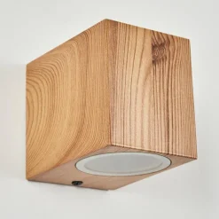 Applique murale d'extérieur Skaabu Couleur bois, 1 lumière