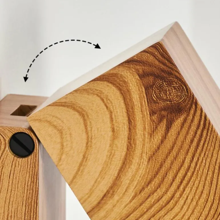 Applique murale d'extérieur Skaabu Couleur bois, 1 lumière