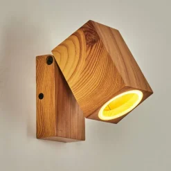 Applique murale d'extérieur Skaabu Couleur bois, 1 lumière