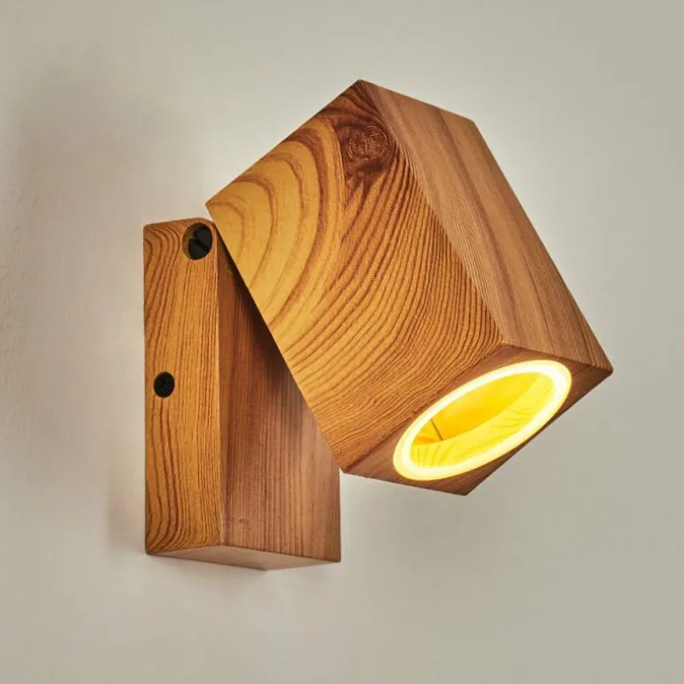 Applique murale d'extérieur Skaabu Couleur bois, 1 lumière