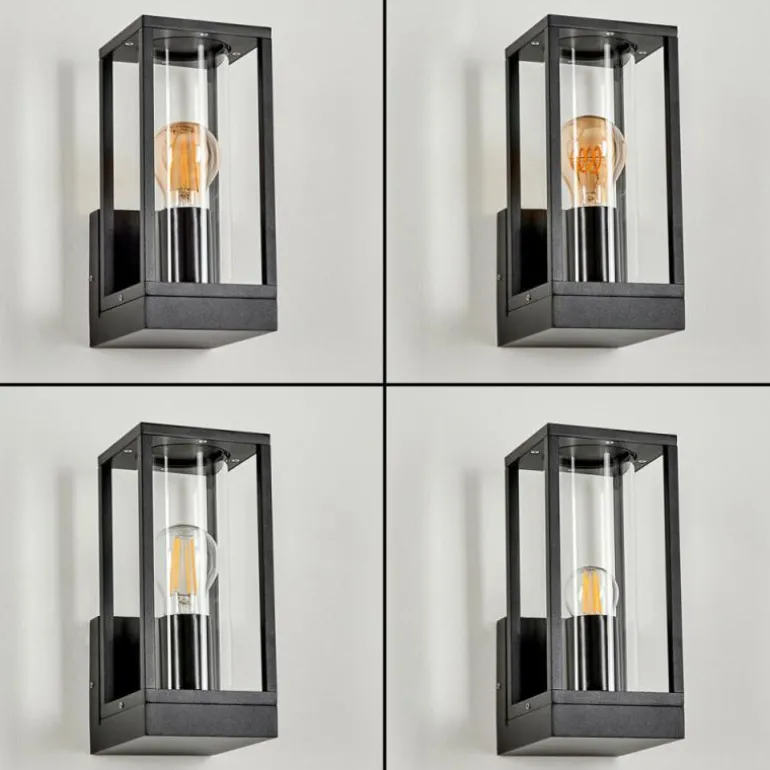 Applique murale d'extérieur Profundidad Noir, 1 lumière