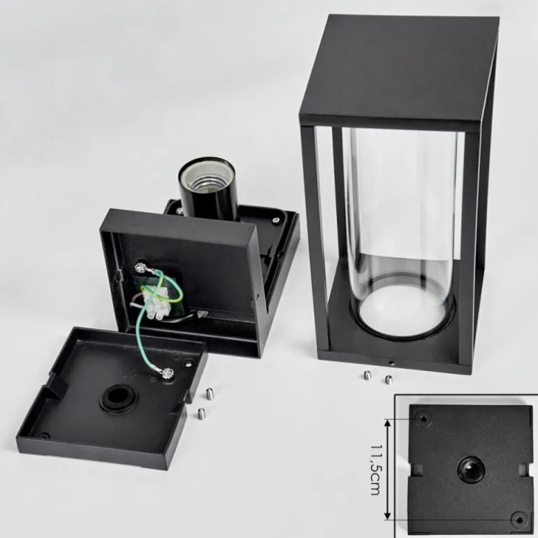 Applique murale d'extérieur Profundidad Noir, 1 lumière