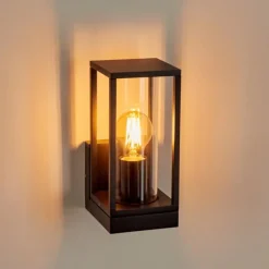 Applique murale d'extérieur Profundidad Noir, 1 lumière