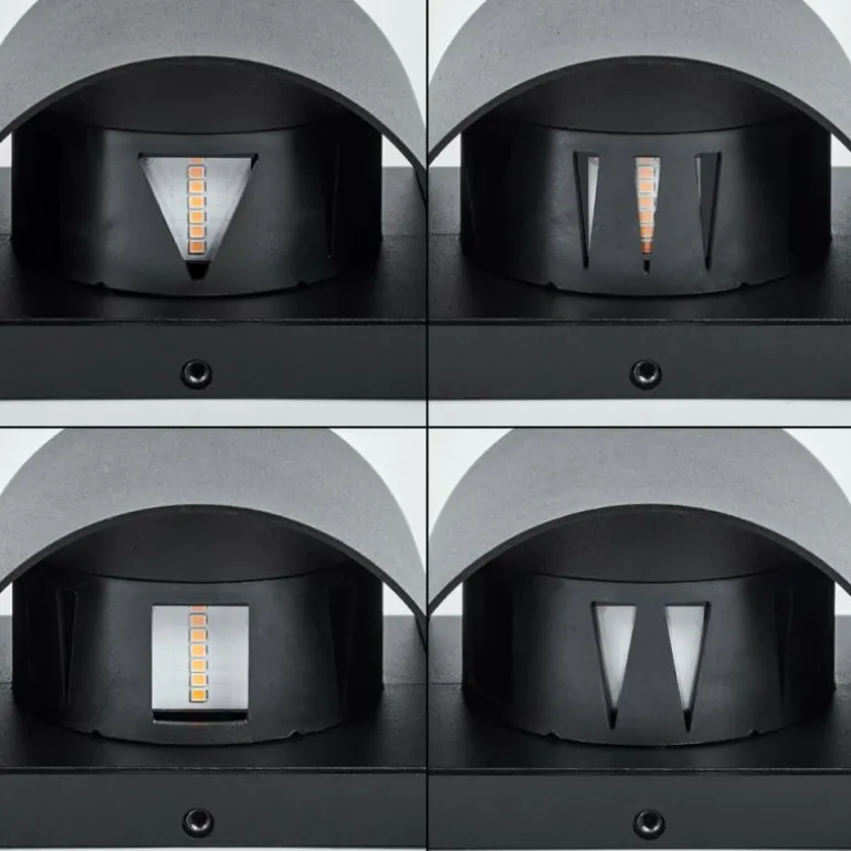 Applique murale d'extérieur Arteaga LED Noir, 1 lumière