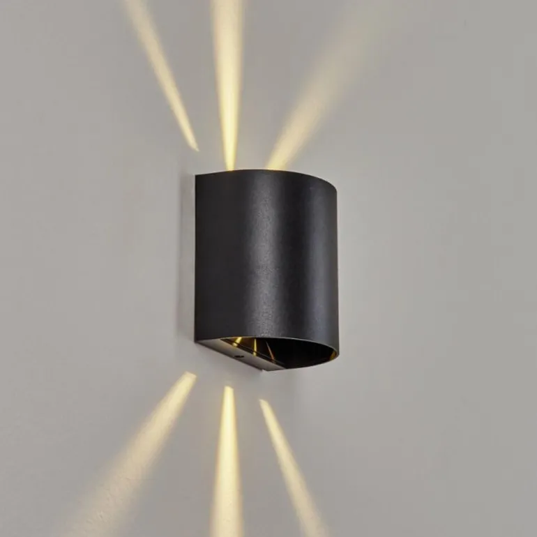 Applique murale d'extérieur Arteaga LED Noir, 1 lumière