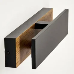 Applique murale d'extérieur Berna LED Couleur bois, 1 lumière