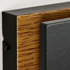 Applique murale d'extérieur Berna LED Couleur bois, 1 lumière