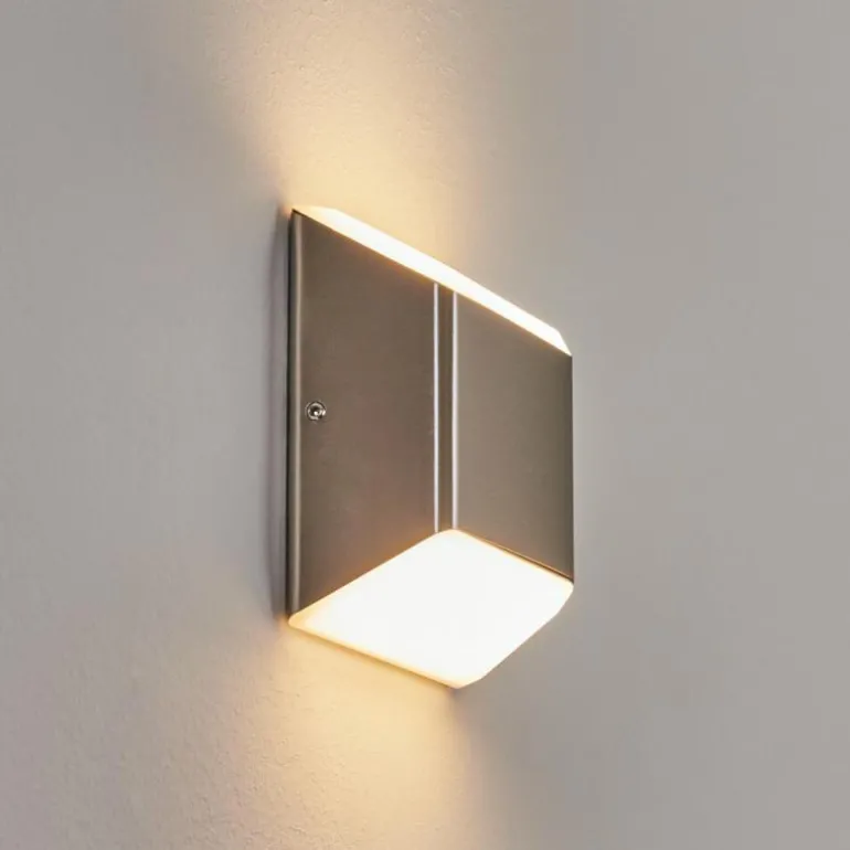 Applique murale d'extérieur Yobo LED Acier inoxydable, 1 lumière