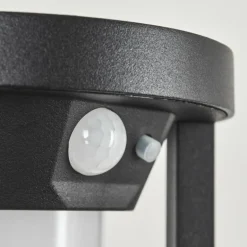 Applique murale d'extérieur Lokpano LED Noir, 1 lumière, Détecteur de mouvement, Changeur de couleurs