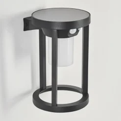 Applique murale d'extérieur Lokpano LED Noir, 1 lumière, Détecteur de mouvement, Changeur de couleurs