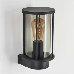 Applique murale d'extérieur Sumalao Noir, 1 lumière