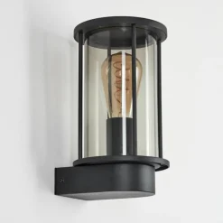 Applique murale d'extérieur Sumalao Noir, 1 lumière
