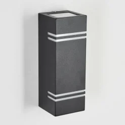 Applique murale d'extérieur Fokpo LED Noir, 1 lumière