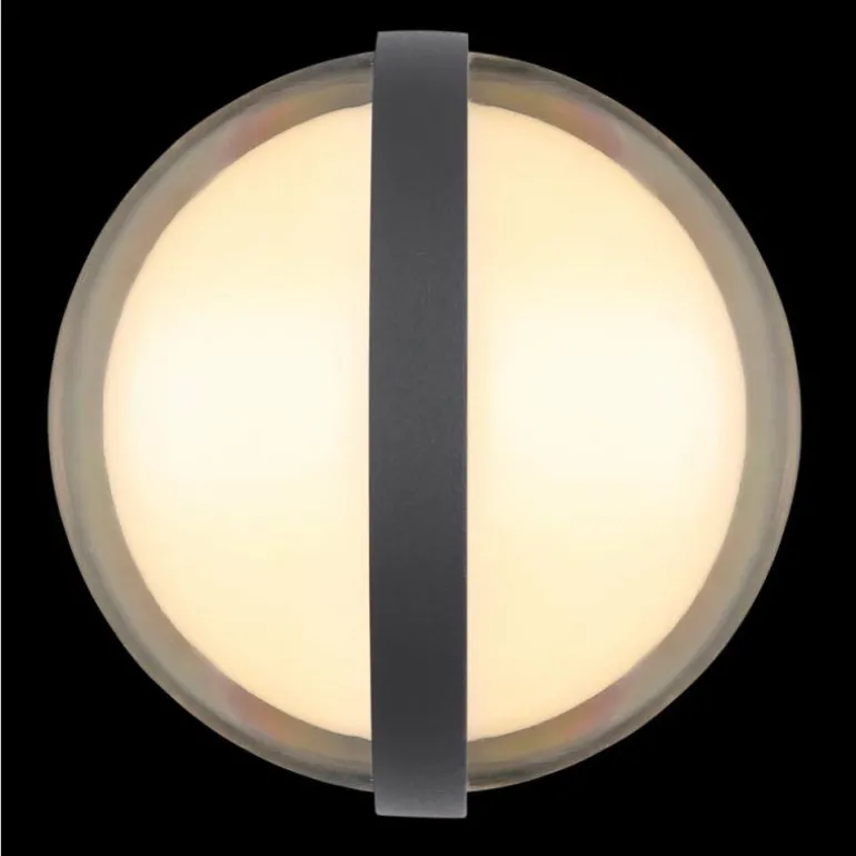 Applique murale d'extérieur Globo ILLI LED Anthracite, 1 lumière