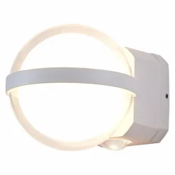 Applique murale d'extérieur Globo ILLI LED Blanc, 1 lumière