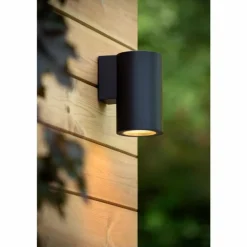Applique murale d'extérieur Lucide VOLANTIS Noir, 1 lumière