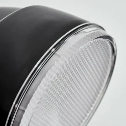 Applique murale d'extérieur Anyarhwi LED Noir, 2 lumières, Détecteur de mouvement