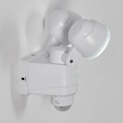 Applique murale d'extérieur Anyarhwi LED Blanc, 2 lumières, Détecteur de mouvement