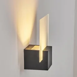 Applique murale d'extérieur Aasbo LED Noir, 1 lumière