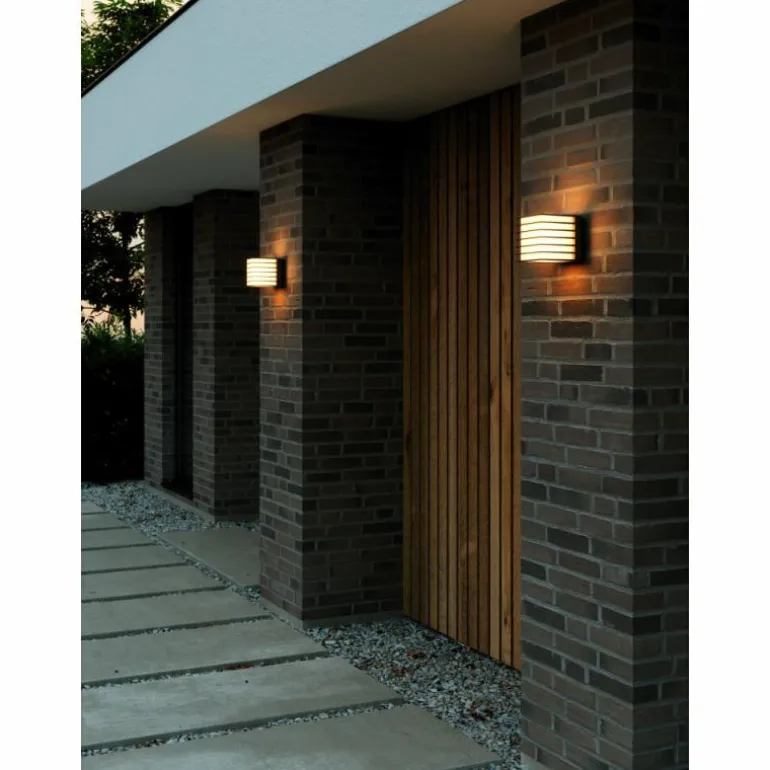 Applique murale d'extérieur Nordlux FLUCTUS Noir, 1 lumière