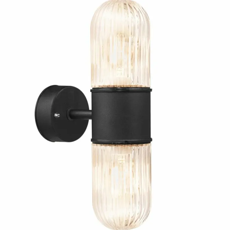Applique murale d'extérieur Nordlux KONYO Noir, 2 lumières