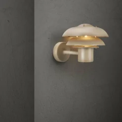 Applique murale d'extérieur Nordlux KURNOS Sable, 1 lumière