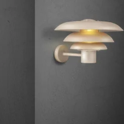 Applique murale d'extérieur Nordlux KURNOS Sable, 1 lumière